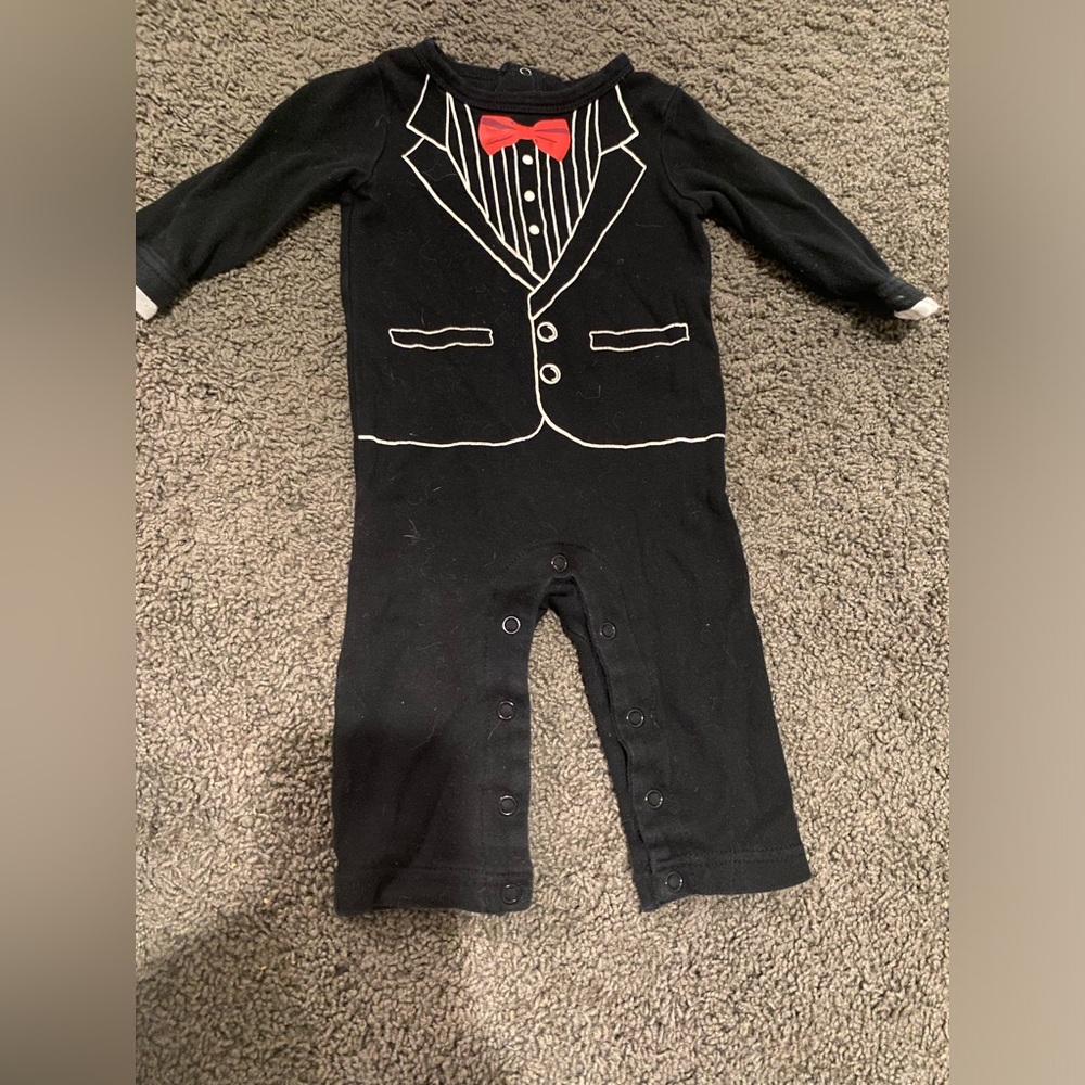 Cherokee Black Baby Onesie